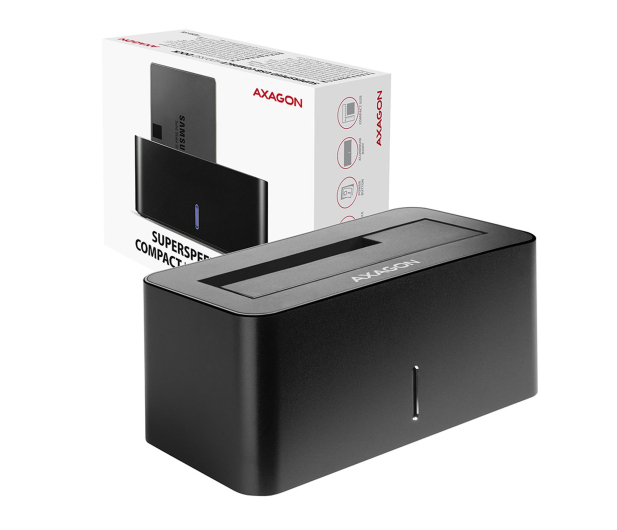 Axagon ADSA-SN, USB 5Gbps - SATA 6G, 2.5"/3.5" SSD/HDD COMPACT - 1353416 - zdjęcie